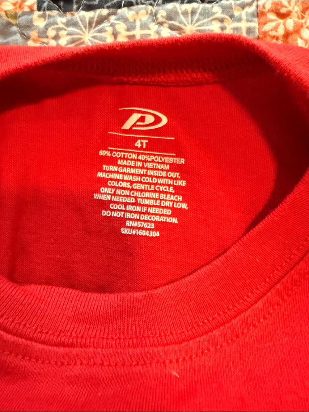 Red Boys Graphic Tee - Kids Shirt - Picture 3 of 3